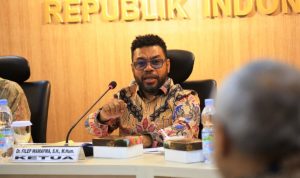 Ketua Komite III Dewan Perwakilan Daerah (DPD) Republik Indonesia, Filep Wamafma. (foto : dokumentasi pribadi Filep Wamafma)