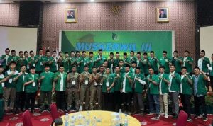 Gerakan Pemuda (GP) Ansor Provinsi Sumatera Selatan (Sumsel) menggelar Musyawarah Kerja Wilayah (Mukerwil) ke 3, yang bertempat di Hotel Daira, Palembang, pada hari Minggu, tanggal 17 November 2024. (BekisarMedia.id/Abdullah)