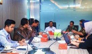 Wakil Bupati Muba, Rohman, dalam audiensi bersama Direktur Perencanaan dan Pembangunan Infrastruktur Migas Kementerian ESDM, pada hari Kamis, tanggal 25 Juli 2025. (Humas Pemkab Muba)