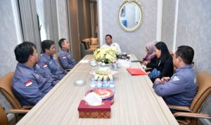 Pengurus Dewan Pimpinan Daerah Pro Jurnalismedia Siber Provinsi Sumatera Selatan melakukan audiensi dengan Ketua DPRD Sumsel, hari Kamis, tanggal 24 Juli 2025. (PJS Sumsel)