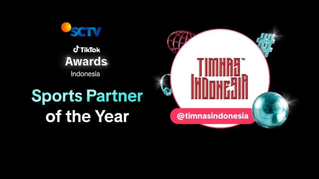 Akun resmi TikTok Timnas Indonesia mencatat prestasi membanggakan, setelah memenangkan kategori Sports Partner of the Year 2025 dalam ajang TikTok Awards Indonesia. (foto : pssi.org)