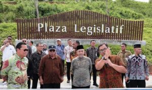 Wakil Ketua DPD RI, Tamsil Linrung, melakukan Kunjungan Kerja ke Ibu Kota Nusantara dan didampingi oleh Kepala Otorita Ibu Kota Nusantara, Basuki Hadimuljono, pada hari Jum'at, tanggal 21 November 2025. (foto : Newsroom DPD RI)