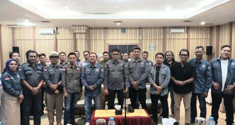 Peserta Rakerda DPD PJS Sumsel. (foto : WartaNegeriku.id/RUDI)