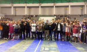 Ajang bergengsi Turnamen Futsal Piala Wali Kota Cup tahun 2025 resmi dibuka di GOR Dempo Jakabaring, Palembang, pada hari Sabtu, tanggal 6 Desember 2025. (WARTANEGERIKU.ID) Ajang bergengsi Turnamen Futsal Piala Wali Kota Cup tahun 2025 resmi dibuka di GOR Dempo Jakabaring, Palembang, pada hari Sabtu, tanggal 6 Desember 2025. (WARTANEGERIKU.ID)