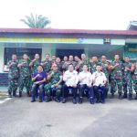 Bupati Kabupaten Muba, Toha Tohet, melakukan silaturahmi dengan TNI AD. (wartanegeriku.id)