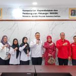 Rektor UKB, Dr. dr. Fika Minata Wathan, M.Kes., saat menghadiri acara laturahmi dan audiensi yang berlangsung di Kantor BKKBN Sumsel, pada hari Selasa, tanggal 24 Februari 2026. (wartanegeriku.id/hasan)