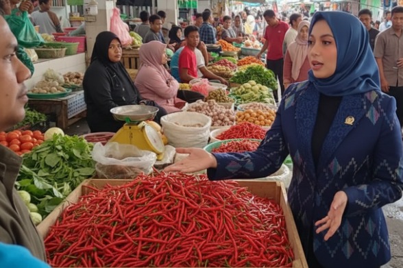 Anggota DPD RI asal Provinsi Nusa Tenggara Barat, Mirah Midadan Fahmid. (foto : tim media)