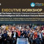 SEVIMA bersama Rhenald Kasali dan ratusan rektor diskusi perkembangan AI untuk perguruan tinggi. (foto : Sevima)