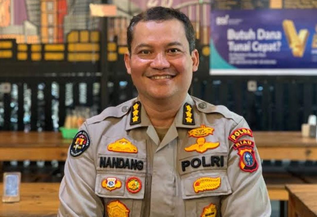 Kabid Humas Polda Sumsel, Kombes. Pol. Nandang Mu'min Wijaya, S.I.K., M.H. (WARTANEGERIKU.ID/HAIRUDIN)