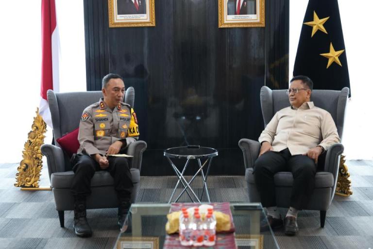 Tim dari Komisi Kepolisian Nasional (Kompolnas) melakukan kunjungan kerja ke Polda Sumatra Selatan (Sumsel) untuk meninjau kesiapan pengamanan arus mudik dan balik Lebaran melalui pelaksanaan Operasi Ketupat Musi tahun 2026. (WARTANEGERIKU.ID/HAIRUDIN)