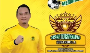 Turnamen Piala Ketua DPRD Sumsel 2026 diikuti 39 tim dari berbagai daerah
