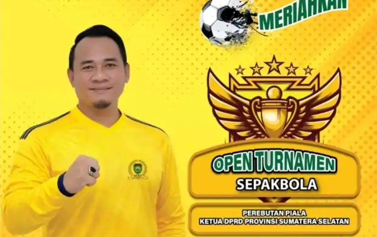 Turnamen Piala Ketua DPRD Sumsel 2026 diikuti 39 tim dari berbagai daerah