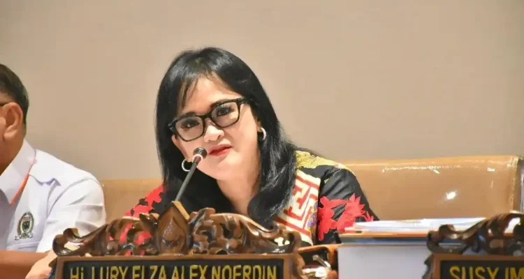 Anggota DPRD Sumatera Selatan (Sumsel), Hj. Lury Alex Noerdin