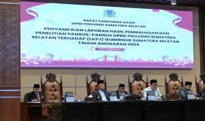 Rapat Paripurna DPRD Sumsel bahas LKPJ Gubernur 2025