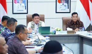 Rapat Tindak Lanjut Pembangunan Jembatan P6 Lalan di Ruang Rapat Bina Praja Pemprov Sumsel, hari Selasa, tanggal 19 Mei 2026. (WARTANEGERIKU.ID/FRAN) Rapat Tindak Lanjut Pembangunan Jembatan P6 Lalan di Ruang Rapat Bina Praja Pemprov Sumsel, hari Selasa, tanggal 19 Mei 2026. (WARTANEGERIKU.ID/FRAN)