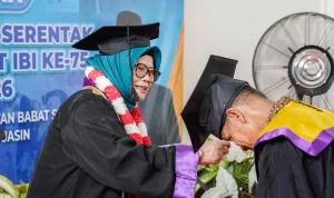 Wisuda Sekolah Lansia Tangguh di Desa Babat Banyuasin Muba