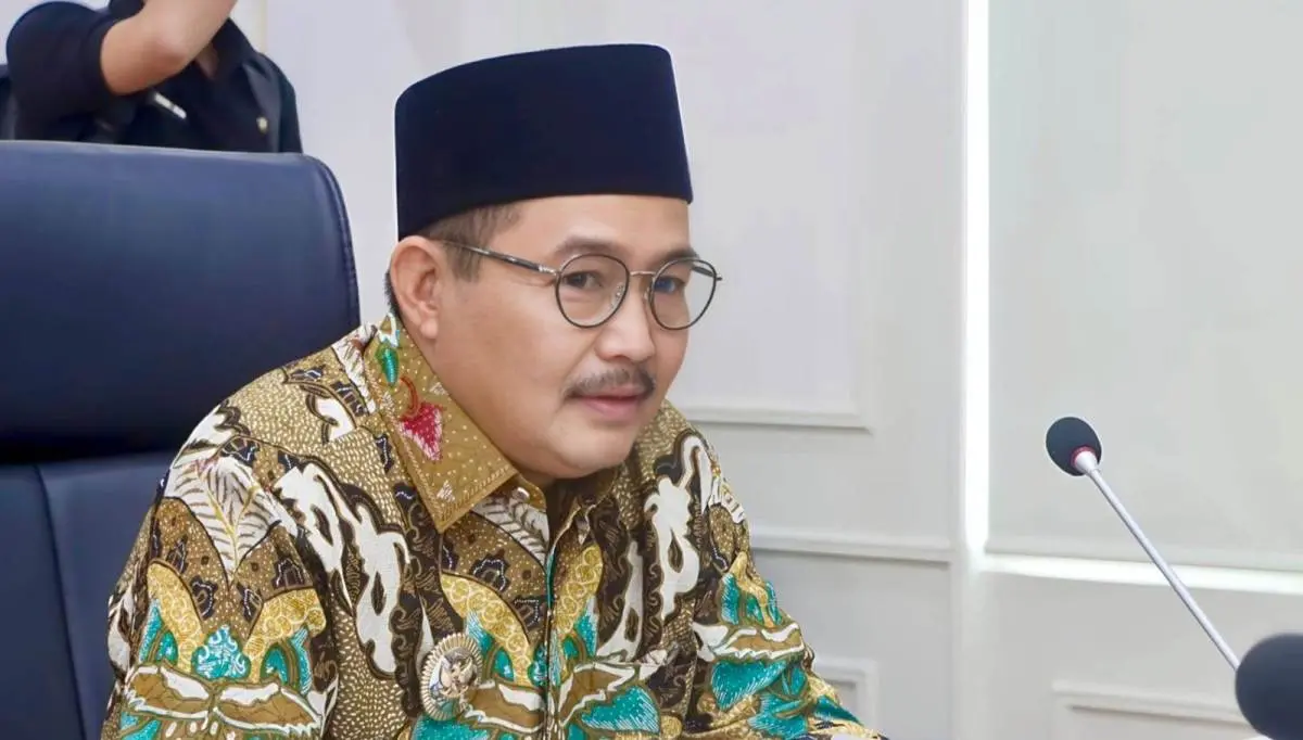 Wakil Bupati Muba, Abdur Rohman Husen, saat memimpin Rapat Umum Pemegang Saham (RUPS) Tahun Buku 2025 PT Muba Energi Maju Berjaya di Kantor Perwakilan Pemerintah Kabupaten Musi Banyuasin. (WARTANEGERIKU.ID/FRAN)