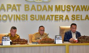 Rapat Banmus DPRD Sumsel membahas agenda masa persidangan dan prioritas pembahasan Raperda.