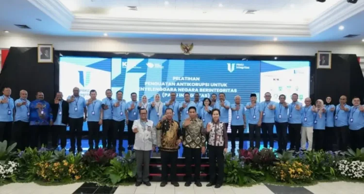 Ketua Dewan Perwakilan Rakyat Daerah (DPRD) Provinsi Sumatera Selatan (Sumsel), Andie Dinialdie, menghadiri langsung Pelatihan Penguatan Anti Korupsi untuk Penyelenggara Negara Berintegritas (PAKU Integritas) Tahun 2026. (WARTANEGERIKU.ID/FRAN)