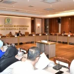Badan Musyawarah (Banmus) Dewan Perwakilan Rakyat Daerah (DPRD) Provinsi Sumatra Selatan (Sumsel) menggelar rapat penting guna membahas dan menetapkan jadwal kegiatan pimpinan serta anggota dewan, untuk masa persidangan mendatang. (WARTANEGERIKU.ID/FRAN)