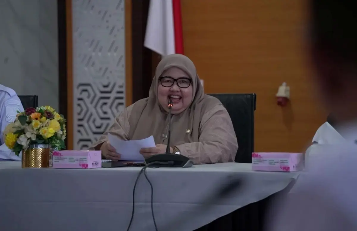 Ketua Komisi I DPRD Provinsi Sumatera Selatan (Sumsel), Hj. Meillinda (WARTANEGERIKU.ID/AIRU)