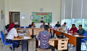 Komisi III Dewan Perwakilan Rakyat Daerah (DPRD) Provinsi Sumatra Selatan (Sumsel) melaksanakan kunjungan kerja (kunker) ke kantor PT Berlian Inti Mekar (PT BIM) di Kabupaten Muara Enim, Selasa, 26 Mei 2026. (WARTANEGERIKU.ID/FRAN) Komisi III Dewan Perwakilan Rakyat Daerah (DPRD) Provinsi Sumatra Selatan (Sumsel) melaksanakan kunjungan kerja (kunker) ke kantor PT Berlian Inti Mekar (PT BIM) di Kabupaten Muara Enim, Selasa, 26 Mei 2026. (WARTANEGERIKU.ID/FRAN)