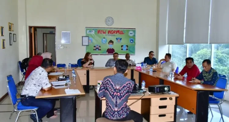 Komisi III Dewan Perwakilan Rakyat Daerah (DPRD) Provinsi Sumatra Selatan (Sumsel) melaksanakan kunjungan kerja (kunker) ke kantor PT Berlian Inti Mekar (PT BIM) di Kabupaten Muara Enim, Selasa, 26 Mei 2026. (WARTANEGERIKU.ID/FRAN)