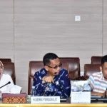 Rapat kerja Pansus DPRD Sumsel untuk membahas langkah strategis penyerapan PI 5 persen di sektor hulu migas. (WARTANEGERIKU.ID/FRAN)