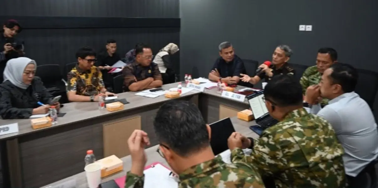 Panitia Khusus (Pansus) Perkebunan Dewan Perwakilan Rakyat Daerah (DPRD) Provinsi Sumatra Selatan (Sumsel) melaksanakan kunjungan kerja strategis ke Kantor Pusat Badan Pemeriksa Keuangan Republik Indonesia (BPK RI) di Jakarta, pada hari Selasa, tanggal 26 Mei 2026. (WARTANEGERIKU.ID/FRAN)