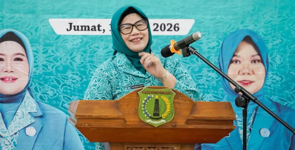 Rangkaian Pelatihan Pemasaran Produk Usaha Peningkatan Pendapatan Keluarga (UP2K) Menuju Era Digital yang diselenggarakan oleh Tim Penggerak Pemberdayaan Kesejahteraan Keluarga (TP PKK) Kabupaten Musi Banyuasin (Muba) resmi ditutup. (WARTANEGERIKU.ID/FRAN)