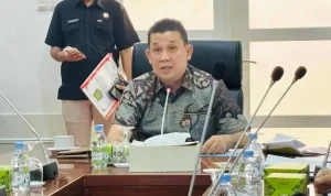 Syafaruddin, Sekretaris Daerah Kabupaten Musi Banyuasin. (WARTANEGERIKU.ID/FRAN)