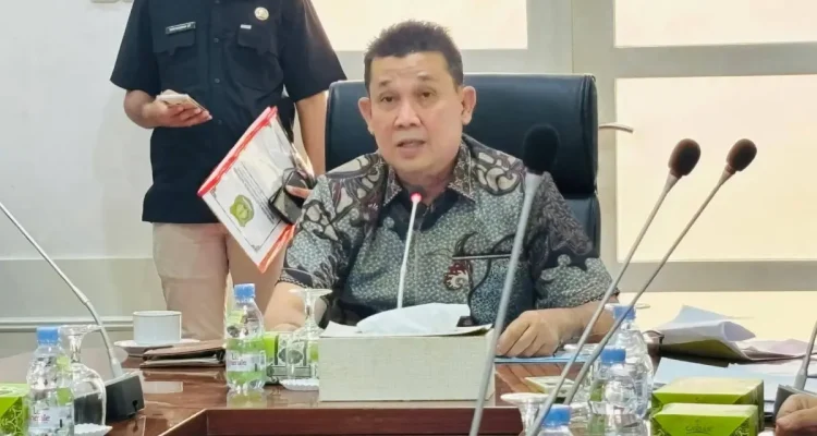 Syafaruddin, Sekretaris Daerah Kabupaten Musi Banyuasin. (WARTANEGERIKU.ID/FRAN)