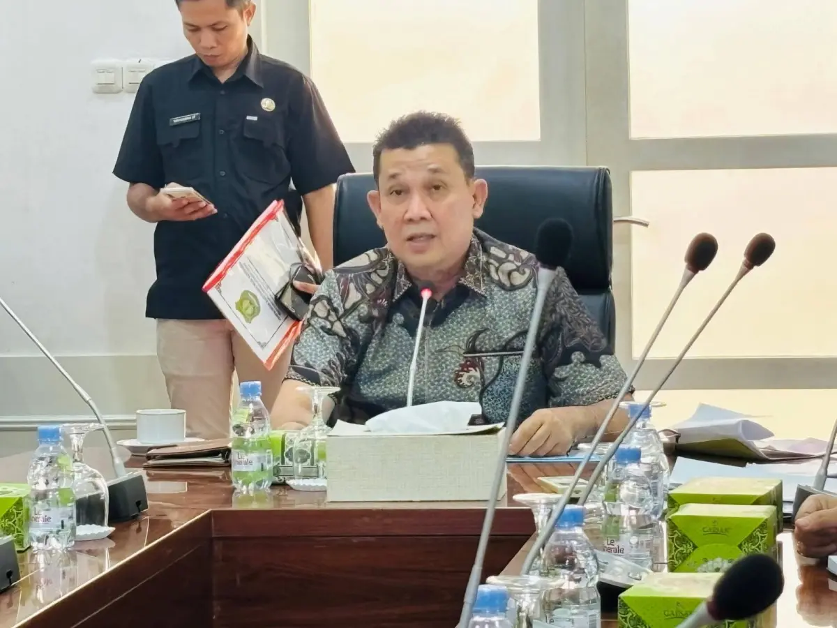 Syafaruddin, Sekretaris Daerah Kabupaten Musi Banyuasin. (WARTANEGERIKU.ID/FRAN)