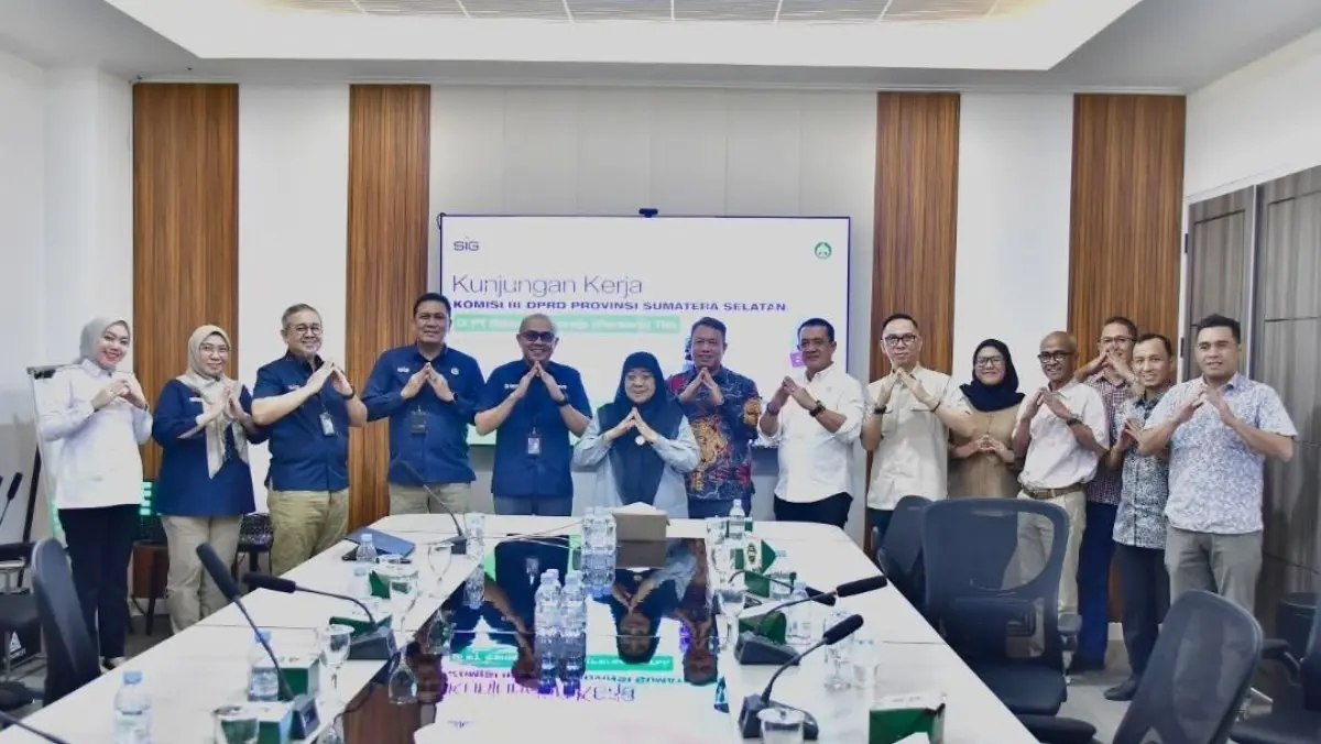 PT Semen Baturaja (Persero) Tbk (SMBR) menerima kunjungan kerja dari jajaran Sekretaris dan Anggota Komisi III Dewan Perwakilan Rakyat Daerah (DPRD) Provinsi Sumatra Selatan (Sumsel) pada Rabu, 10 Juni 2026. (WARTANEGERIKU.ID/FRAN)