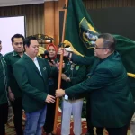 Ketua Dewan Perwakilan Daerah (DPD) Republik Indonesia, Sultan Baktiar Najamudin, secara resmi didaulat menjadi Ketua Umum Dewan Pimpinan Pusat (DPP) Tenaga Pembangunan (TP) Sriwidjaja periode 2026-2031. (WARTANEGERIKU.ID/AIRU) Ketua Dewan Perwakilan Daerah (DPD) Republik Indonesia, Sultan Baktiar Najamudin, secara resmi didaulat menjadi Ketua Umum Dewan Pimpinan Pusat (DPP) Tenaga Pembangunan (TP) Sriwidjaja periode 2026-2031. (WARTANEGERIKU.ID/AIRU)