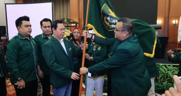 Ketua Dewan Perwakilan Daerah (DPD) Republik Indonesia, Sultan Baktiar Najamudin, secara resmi didaulat menjadi Ketua Umum Dewan Pimpinan Pusat (DPP) Tenaga Pembangunan (TP) Sriwidjaja periode 2026-2031. (WARTANEGERIKU.ID/AIRU)