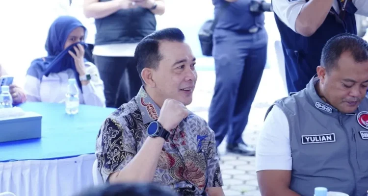 Wakil Ketua DPRD Sumsel H. Nopianto menyampaikan pesan Tahun Baru Islam 1448 Hijriah kepada masyarakat Sumsel.