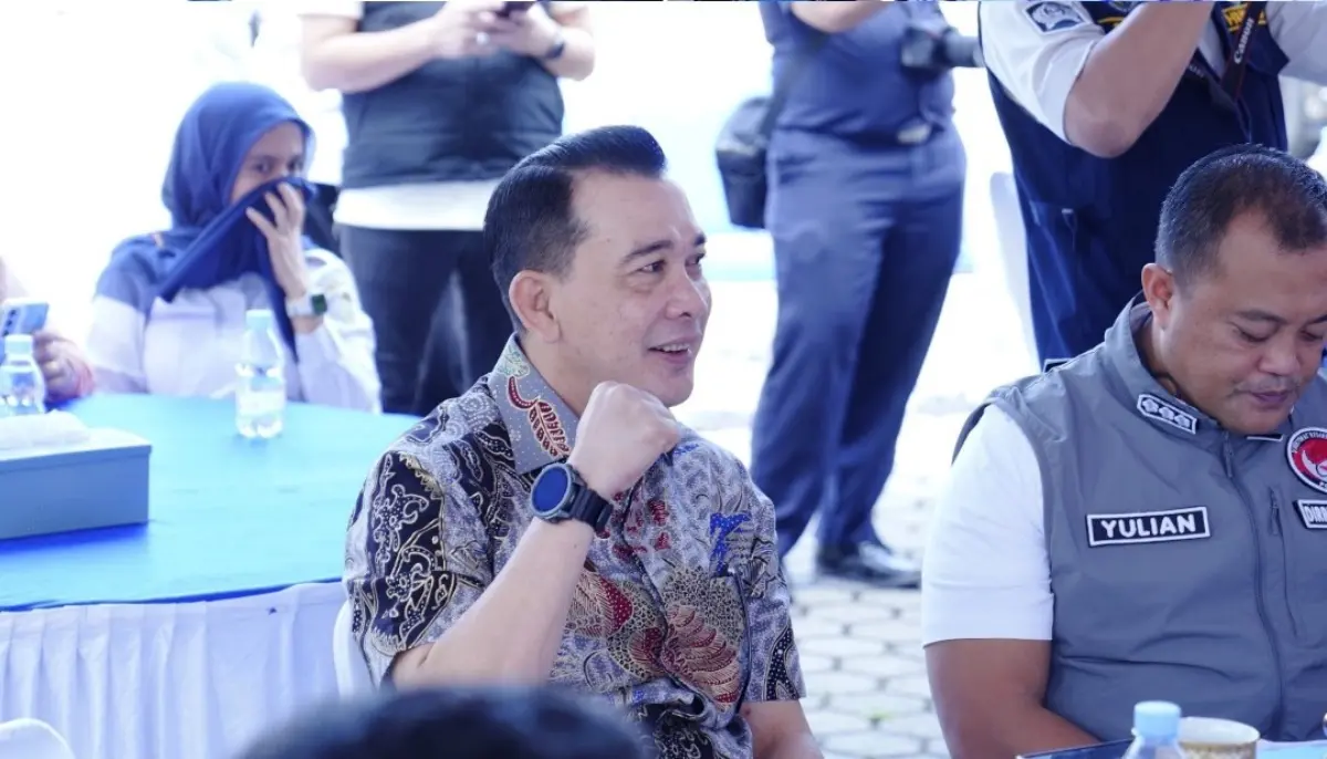 Wakil Ketua DPRD Sumsel H. Nopianto menyampaikan pesan Tahun Baru Islam 1448 Hijriah kepada masyarakat Sumsel.