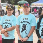 Wakil Bupati Kabupaten Muba, Abdur Rohman Husen, bersama Wakil Kepala Kepolisian Daerah (Wakapolda) Sumatera Selatan (Sumsel), Brigjen Pol. Rony Samtana, dan Kapolres Muba, AKBP Ruri Prastowo. (WARTANEGERIKU.ID/FRAN)