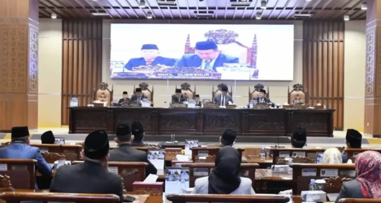 Dewan Perwakilan Rakyat Daerah (DPRD) Provinsi Sumatera Selatan menggelar Rapat Paripurna XXXVIII Masa Persidangan Tahun 2026 pada hari Senin, tanggal 13 Juli 2026. (WARTANEGERIKU.ID/TRI)