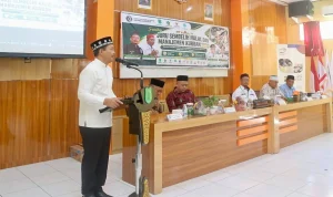 Pemerintah Kabupaten (Pemkab) Musi Banyuasin (Muba) mendukung penuh inisiatif Pengurus Daerah Juru Sembelih Halal (JULEHA) dalam meningkatkan kualitas penyembelihan hewan kurban. (WARTANEGERIKU.ID/FRAN) Pemerintah Kabupaten (Pemkab) Musi Banyuasin (Muba) mendukung penuh inisiatif Pengurus Daerah Juru Sembelih Halal (JULEHA) dalam meningkatkan kualitas penyembelihan hewan kurban. (WARTANEGERIKU.ID/FRAN)