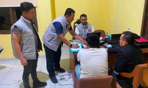 Direktorat Reserse Kriminal Khusus (Ditreskrimsus) Polda Sumatra Selatan (Sumsel) melalui Subdirektorat V Tindak Pidana Siber, berhasil membongkar praktik penipuan berbasis digital. (WARTANEGERIKU.ID/AIRU)