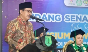 Sebanyak 19 lulusan baru Program Studi S1 Ekonomi Syariah Sekolah Tinggi Ekonomi Islam (STEI) Sekayu, resmi dikukuhkan dalam Wisuda ke-II, pada hari Kamis, tanggal 14 Mei 2026. (WARTANEGERIKU.ID/FRAN) Sebanyak 19 lulusan baru Program Studi S1 Ekonomi Syariah Sekolah Tinggi Ekonomi Islam (STEI) Sekayu, resmi dikukuhkan dalam Wisuda ke-II, pada hari Kamis, tanggal 14 Mei 2026. (WARTANEGERIKU.ID/FRAN)