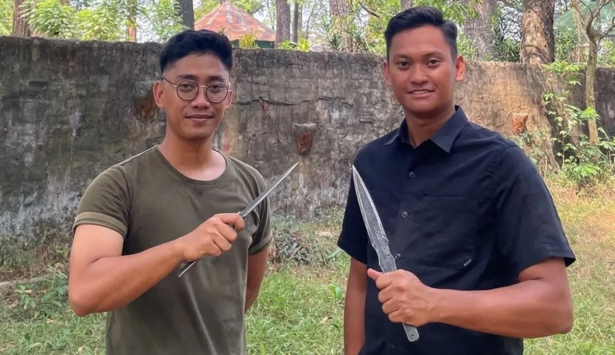 M. Raka Dewangga dan M. Julian Wiliyadi, resmi dipercaya mewakili Provinsi Sumatra Selatan pada Open Tournament Nasional Persatuan Akurasi Bilah dan Kapak Indonesia (PABKI) 2026, yang akan digelar di Kiara Artha Park, Bandung, Jawa Barat, pada 29–30 Agustus 2026. (WARTANEGERIKU.ID/TRI RICKI)
