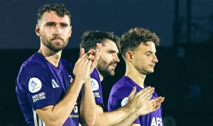 Trio pemain asing Persik Kediri di BRI Super League musim 2026/2027, Jose Enrique, Eduardo Barbosa, dan Ernesto Gomez. (FOTO: ILEAGUE.ID) Trio pemain asing Persik Kediri di BRI Super League musim 2026/2027, Jose Enrique, Eduardo Barbosa, dan Ernesto Gomez. (FOTO: ILEAGUE.ID)
