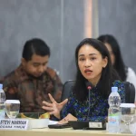 Anggota DPD RI asal Provinsi Nusa Tenggara Timur, Maria Stevi. (WARTANEGERIKU.ID/AIRU)