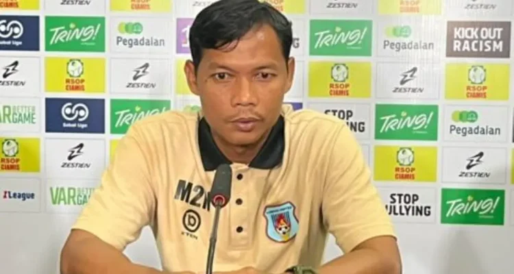 Mohammad Nasuha, Pelatih Sumsel United di Pegadaian Championship Musim 2026/2027. (WARTANEGERIKU.ID/AIRU)