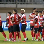 Memasuki pekan ketiga kompetisi BRI Super League 2026/2027, Madura United FC mencatatkan tren positif yang patut diacungi jempol dalam hal kedisiplinan di atas lapangan. (FOTO: ILEAGUE.ID)