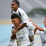 Pemain Rans Nusantara FC melakukan selebrasi usai menciptakan gol ke gawang Persipura Jayapura, Jum'at, 9 Oktober 2026. (FOTO: ILEAGUE.ID)